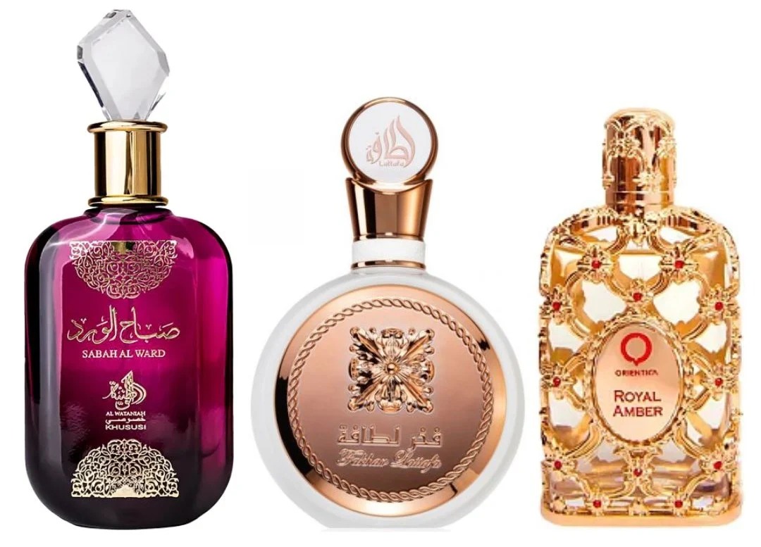 Kit 3 perfumes árabes